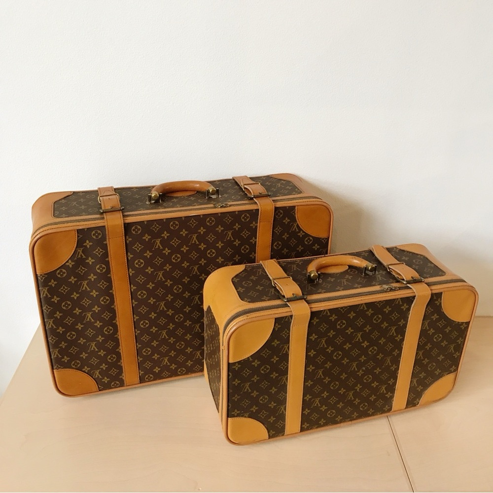 Vintage 70’s Estate Louis Vuitton Travel Luggage Set